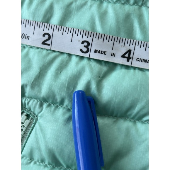 Patagonia Jakcet Baby 12-18m Down Filled Sweater Vest Teal Green Puffer Toddler - Picture 12 of 12